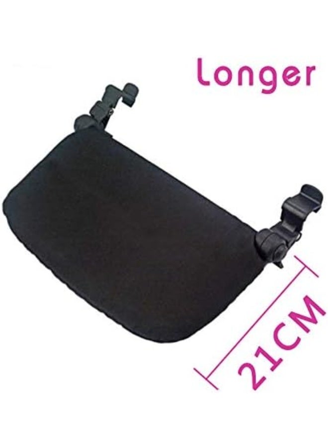 Babyzen YOYO Stroller Footrest Extension 8.5″ (21 cm) – Universal Clip-On Pram Footboard, Reinforced, Easy Install, Black - Image 2