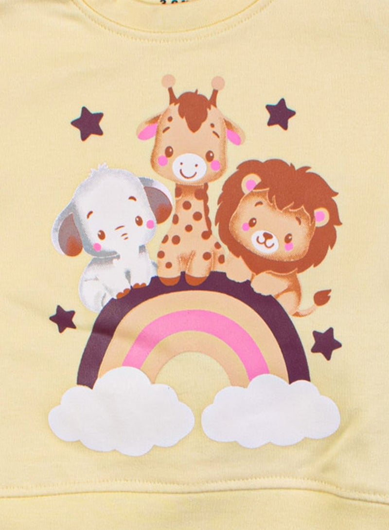 Zercon SPring  Pajama Set for Newborn Babies 6288 - Image 2