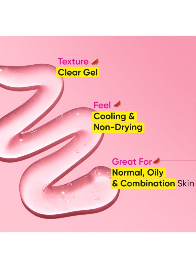 Dot & Key Watermelon Super Glow Gel Face Wash with Vitamin C & Cucumber | Face Wash for Glowing Skin, Pigmentation and Dark Spot Reduction Normal, Combination & Oily Skin (200ml) | Pack of 2 - Image 4