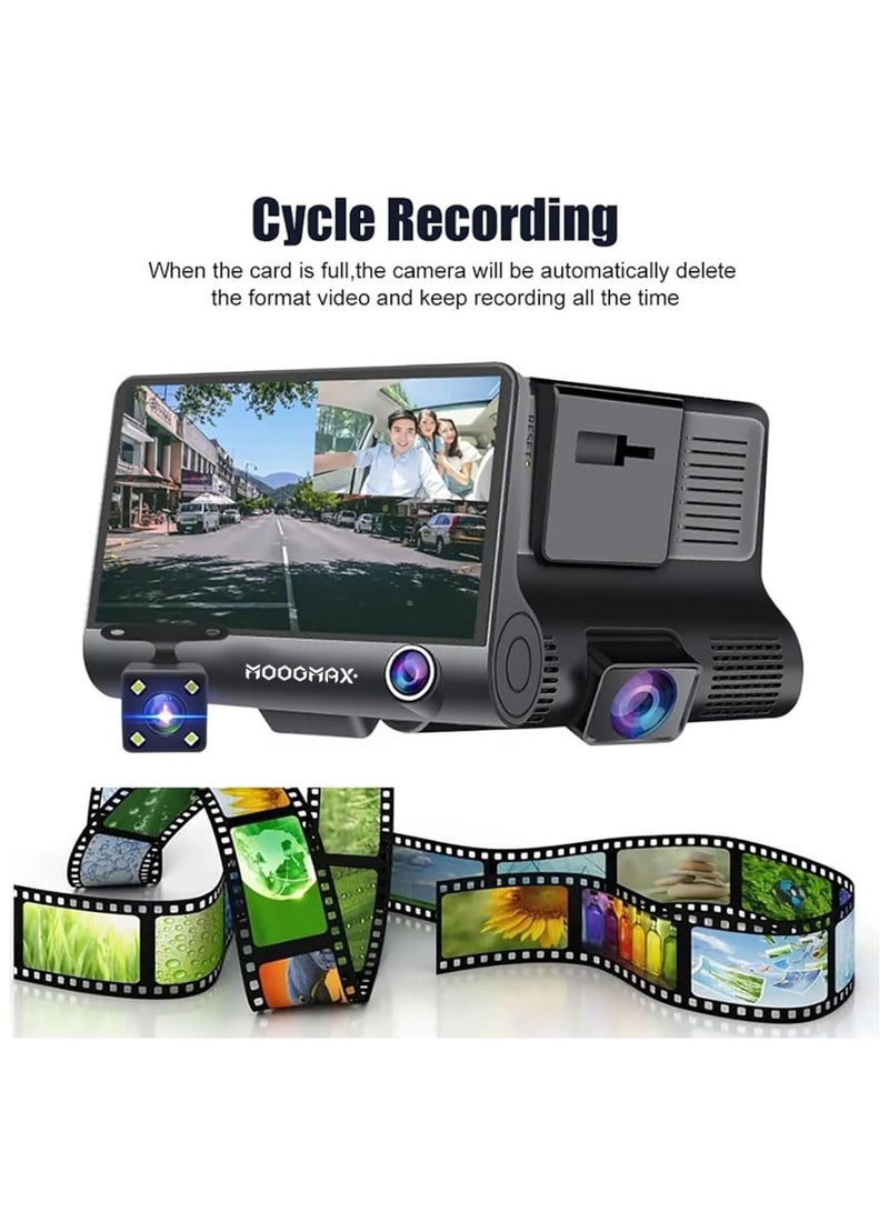 MOOGMAX MOOGMAX WDR Full HD 1080P Dash Camera with Wide Dynamic Range, Night Vision, and Wi-Fi Connectivity for Enhanced Vehicle Security and Recording - Image 4
