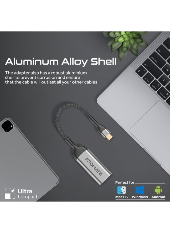 Promats Promate MediaLink-8K 8K@60Hz CrystalClarity™ USB-C to HDMI® Adapter  - Image 3