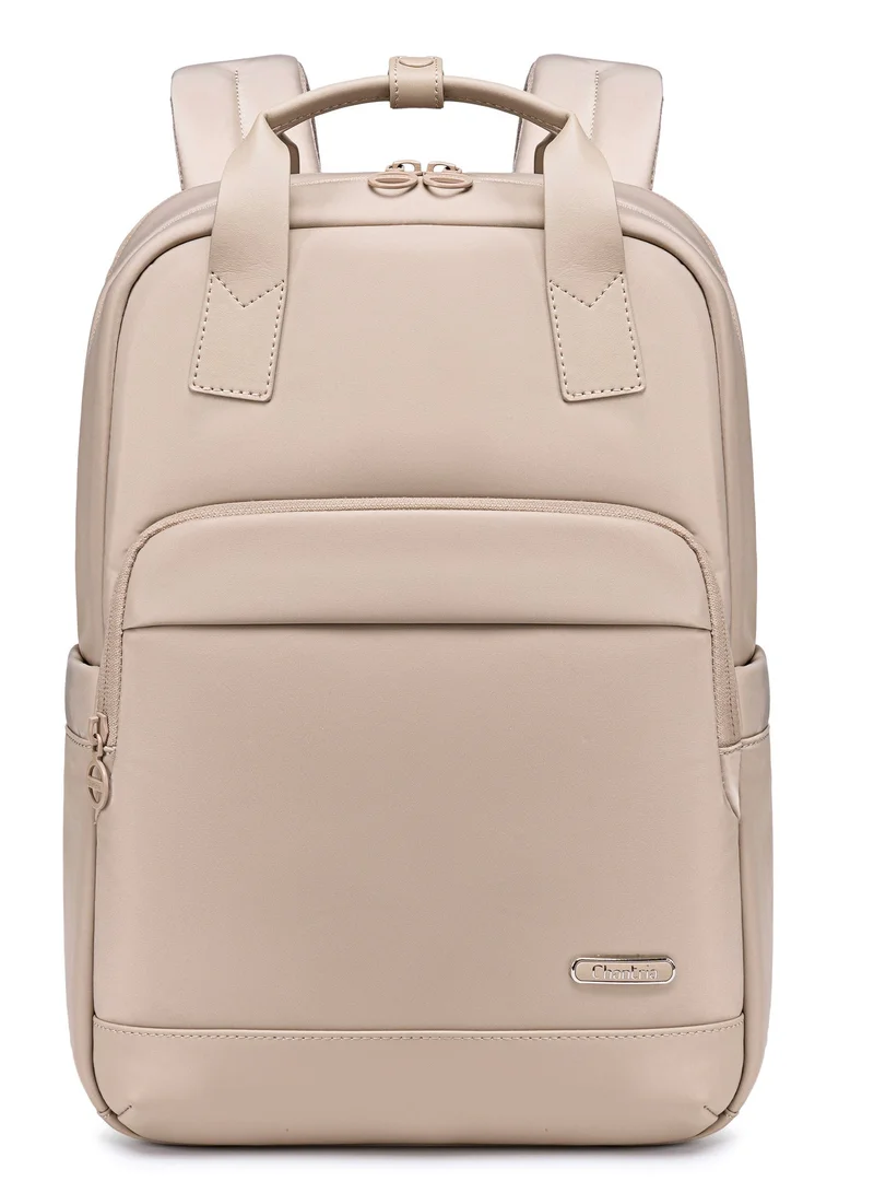 Chantria Khaki Premium Lightweight Laptop Backpack for Women Water Resistant Multifunctional Anti-Theft Daypack for Casual/Office/School/College, CB00762, Khaki for Women | Best Price UAE