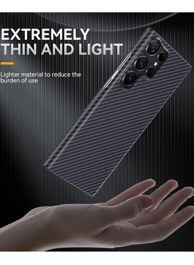 Carbon Fiber Case for Samsung Galaxy S25 Ultra (2025) – Ultra-Thin, Lightweight & Durable Aramid Fiber Design, Anti-Fingerprint Nanocoating, Precision-Fit Protective Cover - Image 5