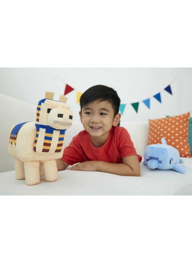 Mattel Games - Minecraft Basic Llama Plush Video Game Character Soft Doll Collectible Toy Gift For Ages 3 Years & Older - Image 1