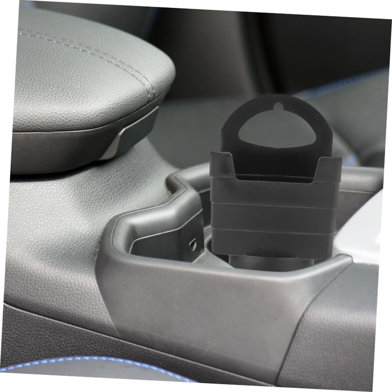 Universal Car Cup Holder Stand For Water Bottles Snacks And Drinks Easy Install Durable Black - Image 4