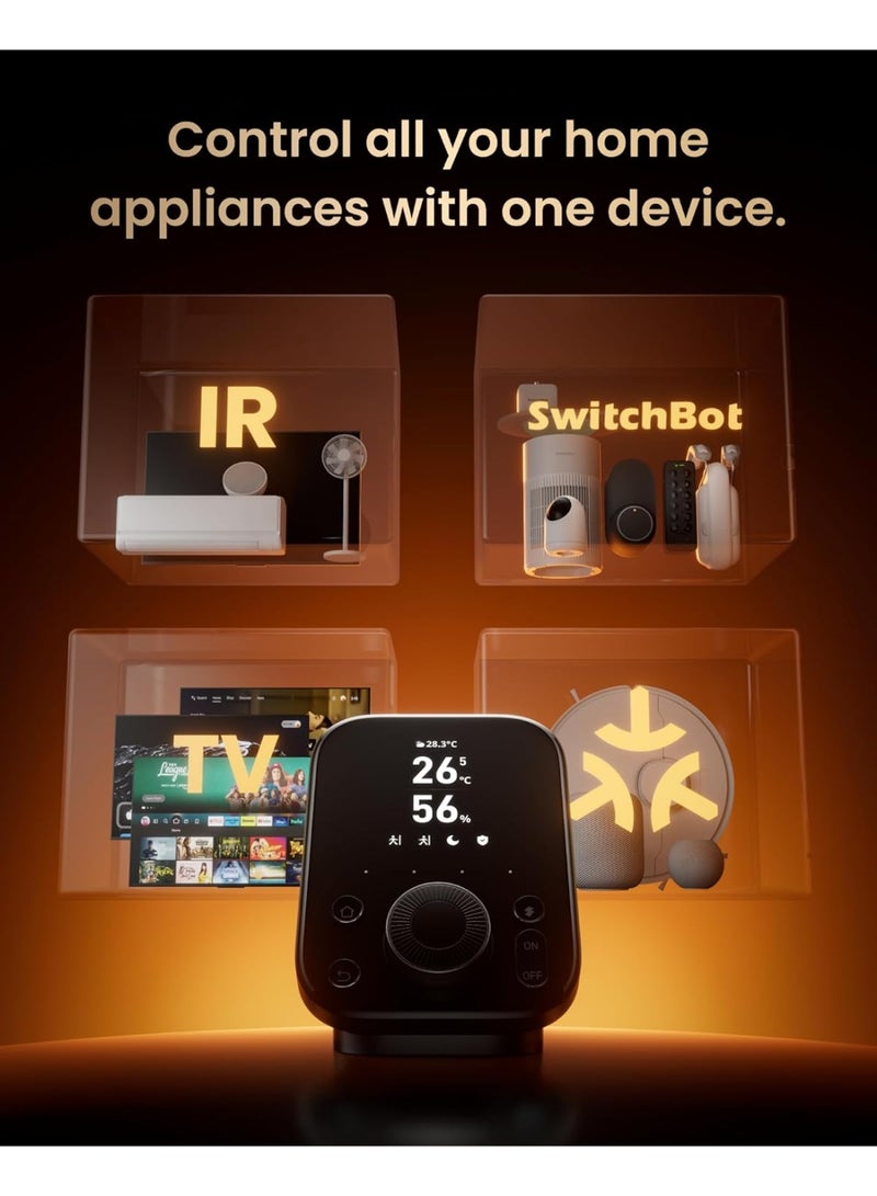 SwitchBot Hub 3 – Smart Home Hub with Matter Compatibility, Apple Home & Home Assistant Support, Real-Time Monitoring, Scene Control, and Automated Comfort - Image 4