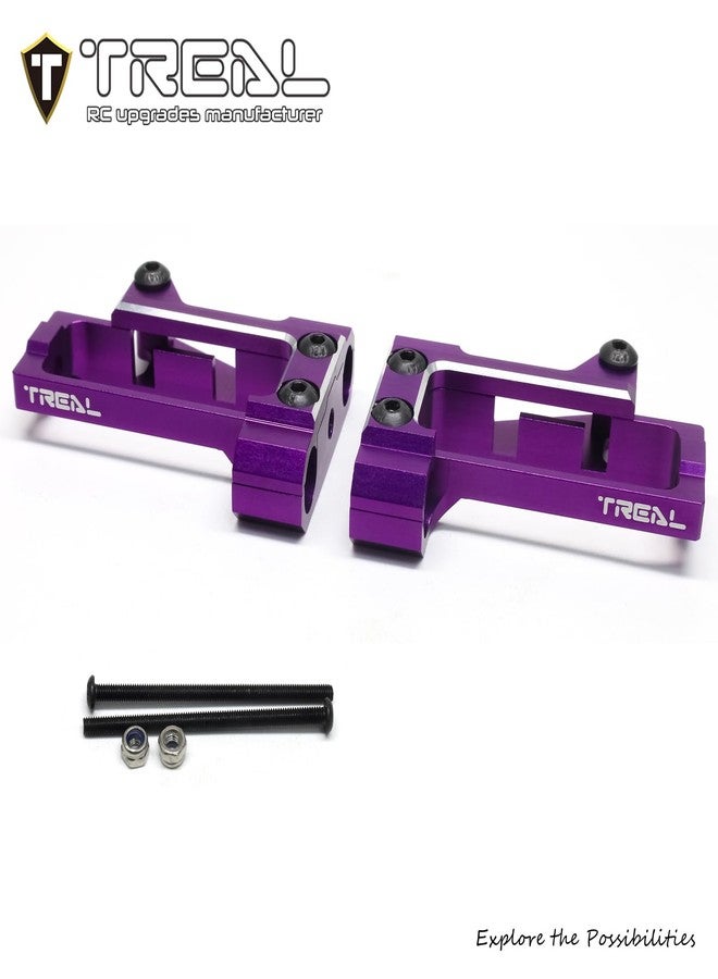 Treal Aluminum 7075 Front Shock Mounts,Multi-Hole Positions for RBX10 Ryft (Purple) - Image 3