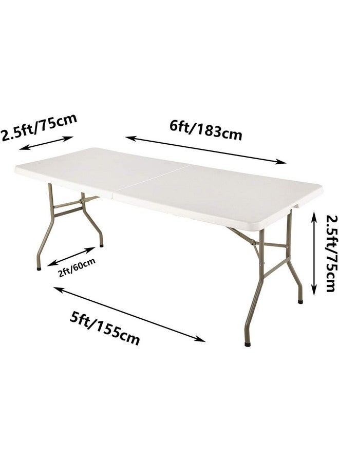 FORLIFE 6Pack Spandex Table Covers 6ft，Fitted Tablecloth for 6ft Rectangular Tables, Stretch Patio Table Covers, Universal Spandex Table Cover for Wedding, Banquet, Party - Black - Image 3