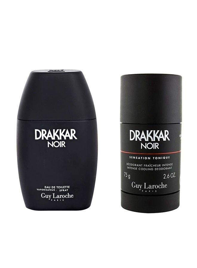 Guy Laroche Guy Laroche Drakkar Noir Men Set Edt 100Ml+ 75G Deostick  - Image 1