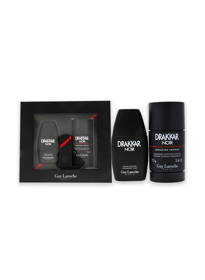 Guy Laroche Guy Laroche Drakkar Noir Men Set Edt 100Ml+ 75G Deostick  - Image 2