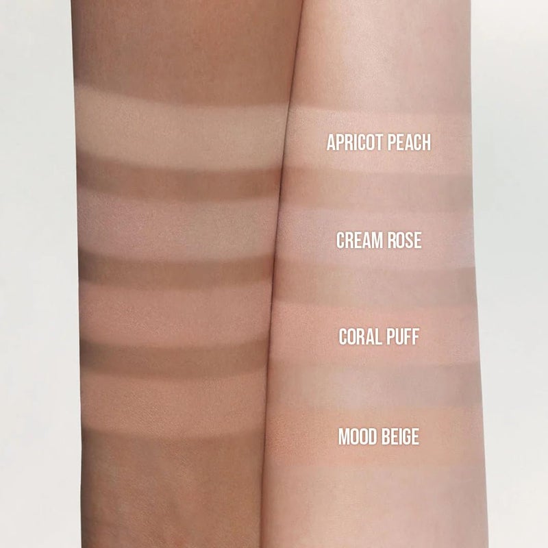 Dasique Blending Mood Cheek #01 Warm Blending l Cruelty-Free l 4 Blendable Shades in Lightweight, Long-lasting, Smooth Powder - Image 3