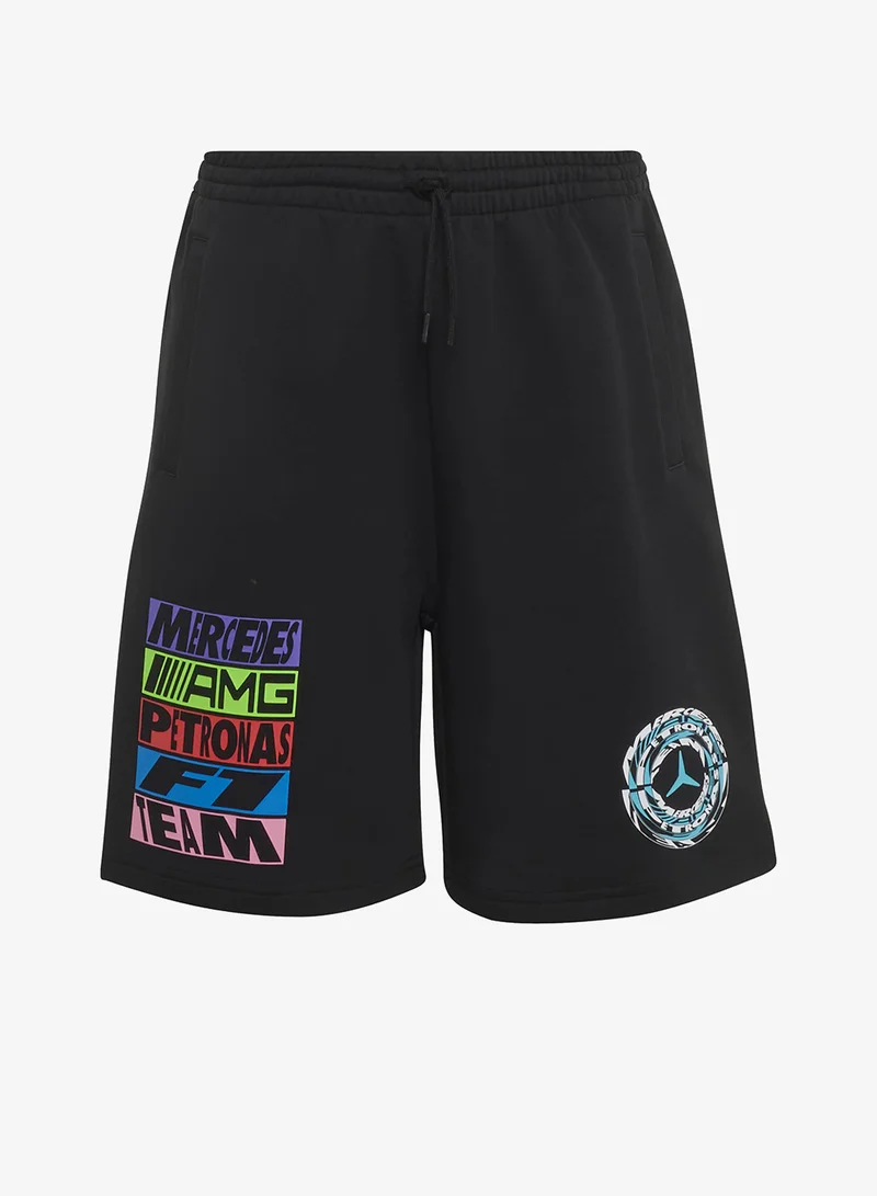 Adidas Youth Mercedes Dna Lights On Shorts