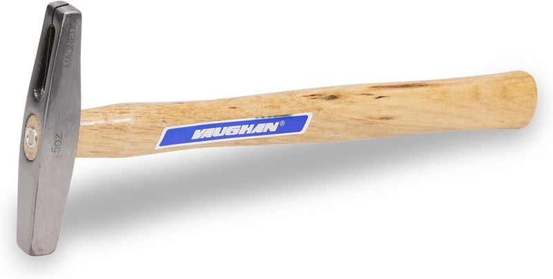 Vaughan Magnetic Tack Hammer, 5 oz Head, Magnetic and Driving Face, Hardwood Handle, SBP5, VN18034 - Image 1