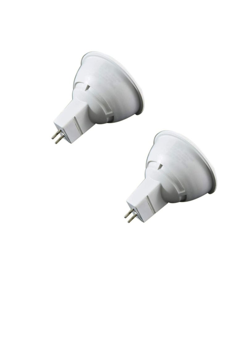RR Lighting LED Ceiling Spot Light, Energy Saver Zero UV Spot Lamp with High Lumen MR16/GU5.3 5.5W 230VAC For Indoor Home Office Daylight 6500K 5.5W Pack of 2 - Image 1