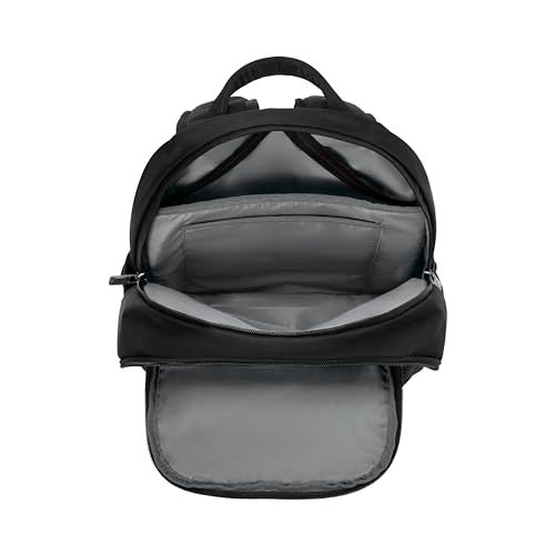WENGER, New Essentials 2023, XE Tryal Backpack, 15.6 inches Laptop Pocket (23 liters), 44 cm, Recycled Polyester PVC, Black, 612735, Travel Bag with Tablet Pocket | Swiss Designed - Image 4
