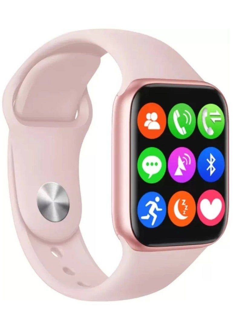 SmartWatch, S9 mini - Full Screen with Charging Feature-pink - Image 5