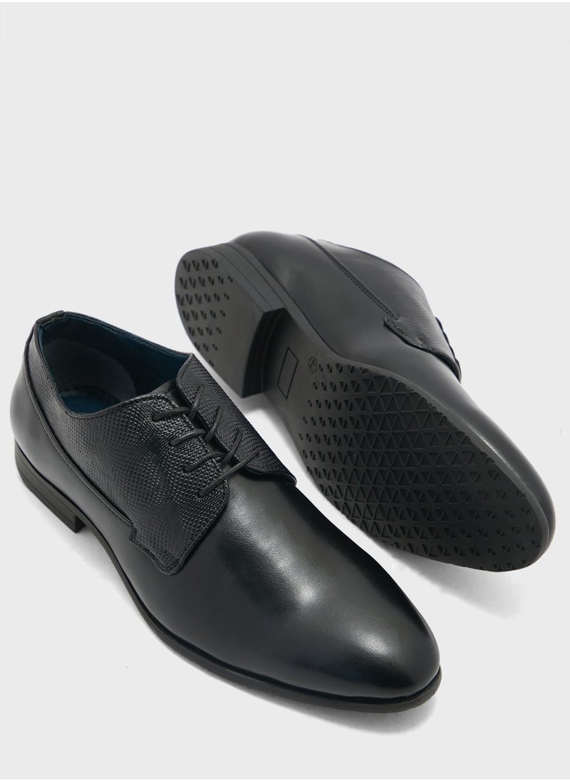 Robert Wood - Snake Print Formal Lace Ups - Image 1