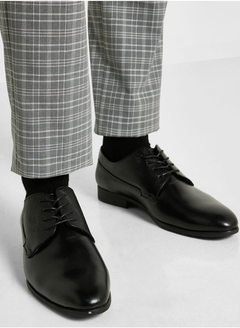 Robert Wood - Snake Print Formal Lace Ups - Image 1