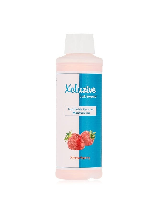 Xcluzive Moisturizing Nail Polish Remover with Strawberry Fragrance 120ml