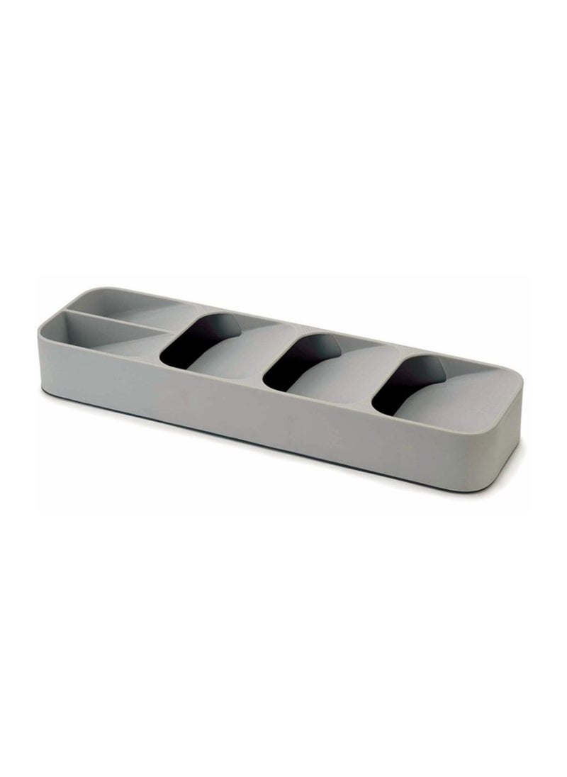 Generic - Plastic Cutlery Organizer Silverware Organizer Storage Tray Compact Cutlery Organizer for Kitchen Drawer Holding Flatware Spoons Forks - Image 1