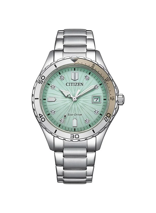 CITIZEN Women's Stainless Steel Strap Eco Drive Women Watch FE6170-88L - 36.8 mm