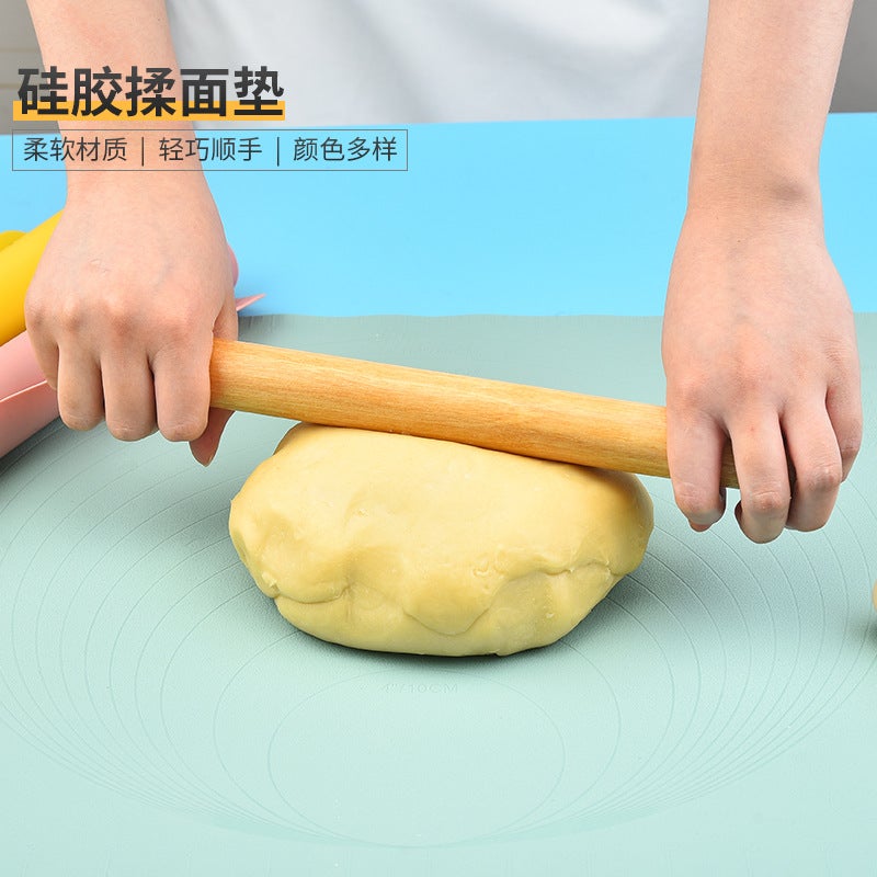 New Silicone Dough Pad With Buckle Silicone Flour Pad And Dough Pad With Scale Baking Tools - Image 3