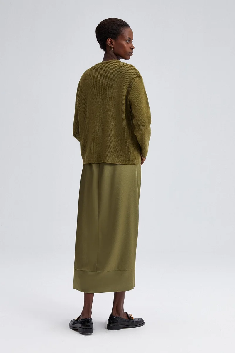 Touche Button Detailed Knitwear Cardigan