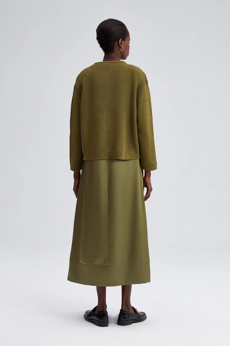 Touche Button Detailed Knitwear Cardigan