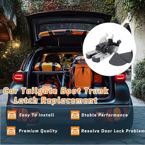 McrGinly Car Tailgate Boot Rear Trunk Latch Lock Actuator Compatible with Passat 2012-2022 561827505 561857505C 561827505B - Image 4