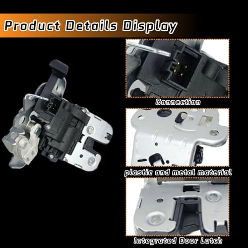 McrGinly Car Tailgate Boot Rear Trunk Latch Lock Actuator Compatible with Passat 2012-2022 561827505 561857505C 561827505B - Image 5