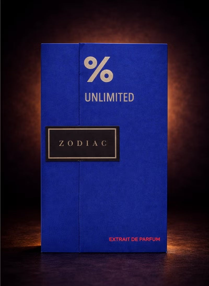Zodiac Unlimited Extrait De Perfume 60ml | Long Lasting Unisex Perfume with Amber, Vanilla, Citrus & Patchouli | Luxury Unisex Perfume for Men & Women - Image 4