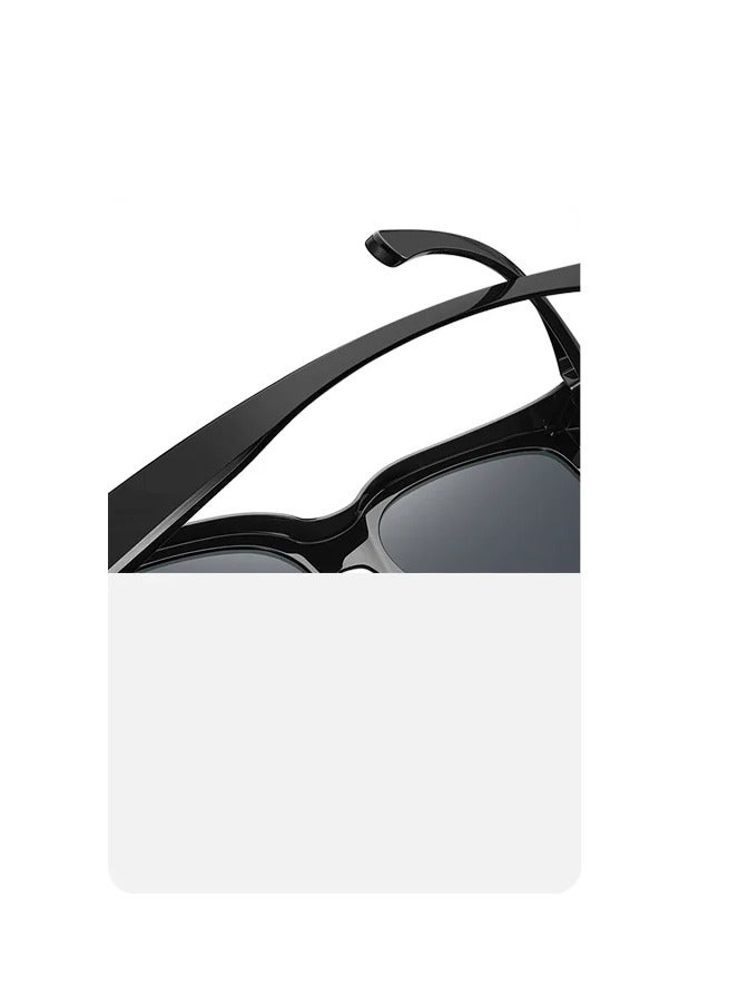 Xiaomi Unisex Adult Polarized Fitover Sunglasses Black - Image 3