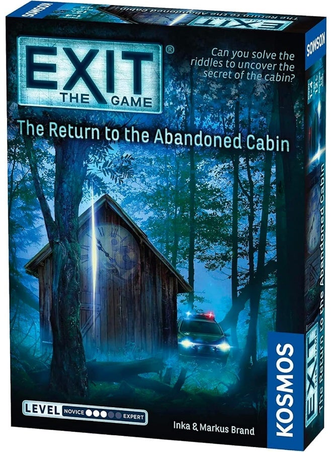 Thames & Kosmos - EXIT: The Return To The Abandoned Cabin - Level: 3/5 - Unique Escape Room Game - Image 1