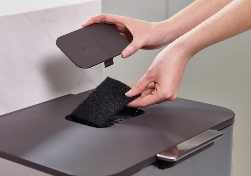 Joseph Joseph Intelligent Waste Activated Carbon Odor Filter Refills for Food Waste Caddy Kitchen Bin - Pack of 2 - Image 4