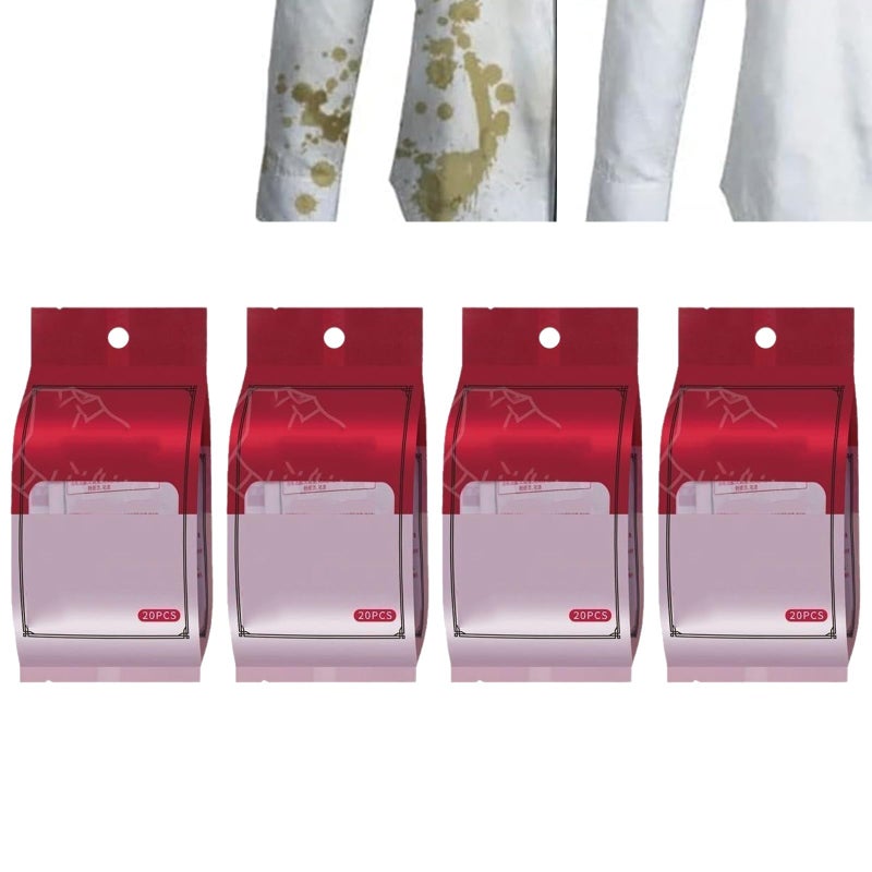 Premium Emergency Rescue Laundry Stain Remover Wipes - Heavy-Duty Instant Clothes Spot Cleaner Set - Durable High-Density Pre-Moistened Non-Woven Fabric Stain Erasers with Advanced Enzyme Stain-Lifting Formula (Sleek Modern Metallic Ruby Red Space-Saving Pouch, 80-Piece Bulk Dispenser Pack) - Manual Garment Cleaning Sorting Convenience & Apparel Facility Asset Management Template