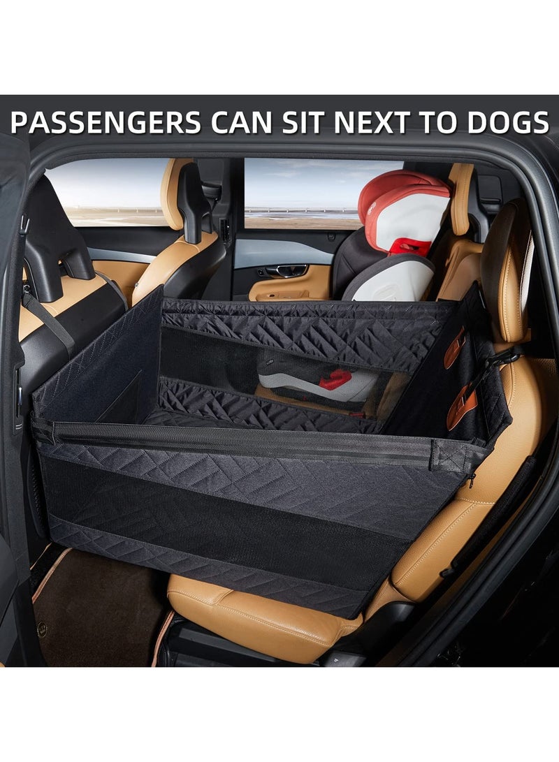 Medium Dog Car Seat,Back Seat Extender for Dogs,Large Dog Seat Cover for Backseat, Pet Bed for Car Hammock - Image 3