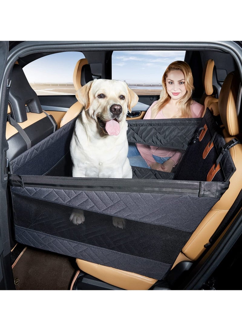 Medium Dog Car Seat,Back Seat Extender for Dogs,Large Dog Seat Cover for Backseat, Pet Bed for Car Hammock - Image 1