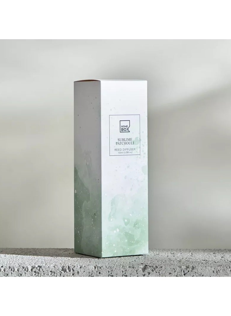 Home Box Garden Patchouli Reed Diffuser - 100 ml  - Image 2