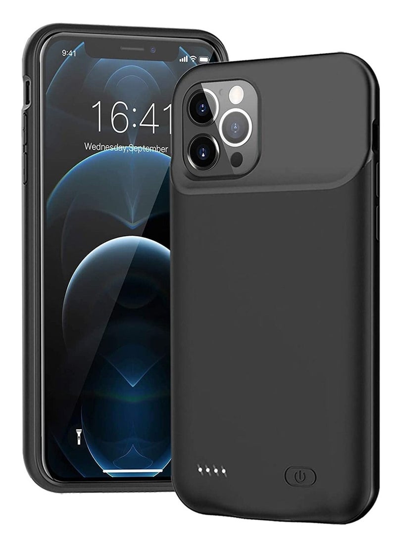 Generic - Battery Case for iPhone 12/12 Pro, Enhanced 4000mAh Smart Rechargeable Portable Protective Charging Case Extended Battery Backup Pack Compatible with iPhone 12/12 Pro (6.1 inch) Charger Case - Image 1