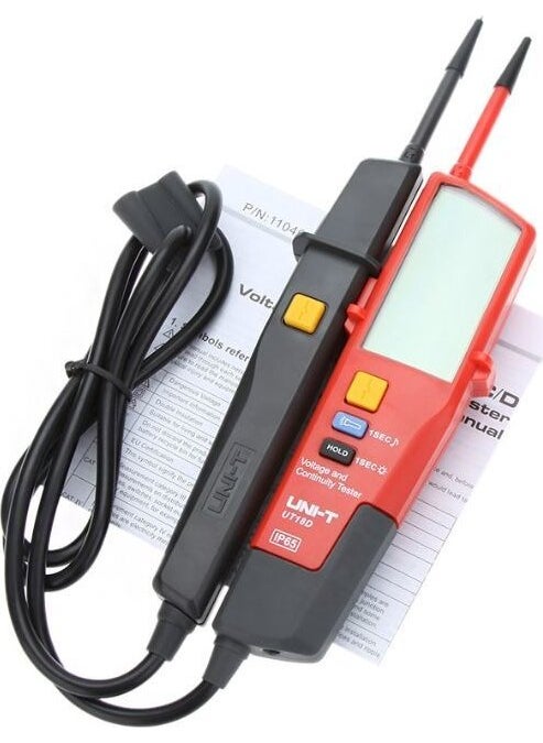 UniT Uni-T Ut 18D LCD Digital Voltage & Continuity Tester Ut18D  - Image 1