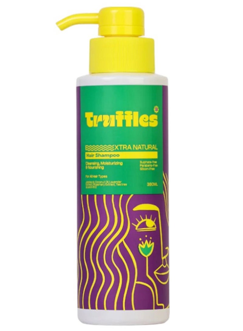 ترافيلز  شامبو للشعر الطبيعي الإضافي 380 مل