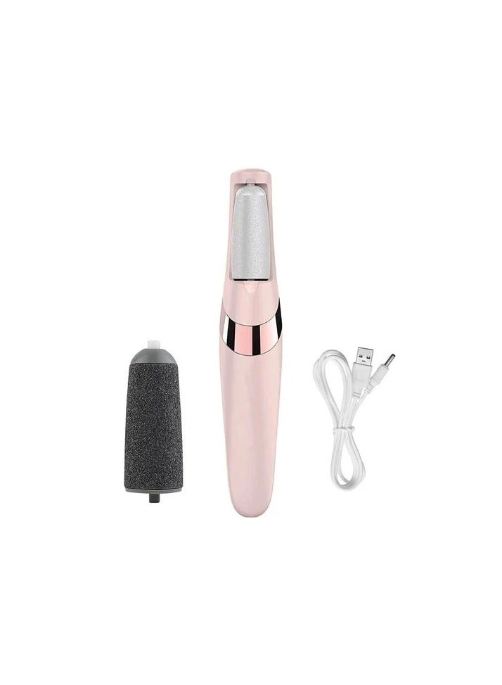 WEIMEI Electronic Pedicure Tool | Rechargeable Callus Remover for Smooth Feet | 2 Speeds, 2 Roller Heads & Built-in LED Light | Portable & Cordless Foot File for Smooth Heels & Feet | At-Home Spa Pedicure Kit  - Image 1
