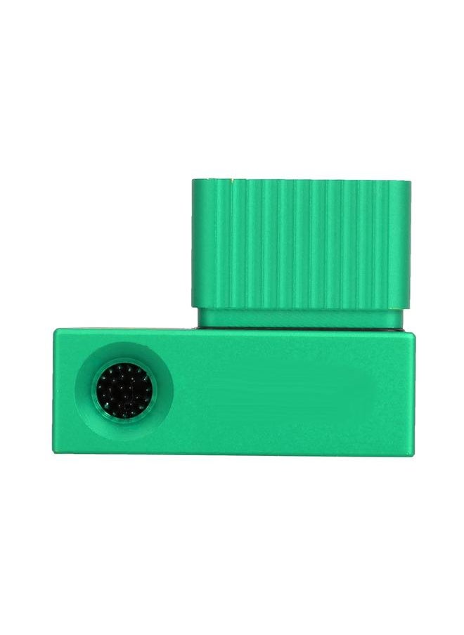 Thoraya Portable 4 in1 Billiard Cue Tip Tool Pool Chalk Holder Stick Shaper Repair Scuffer Pick(green)  - Image 2