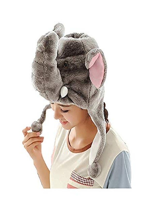 VOCADO New Vastra Lok Baby's Wool Cap (DF-0G-BG-FS-Ele_Grey_3 Years-4 Years) - Image 1