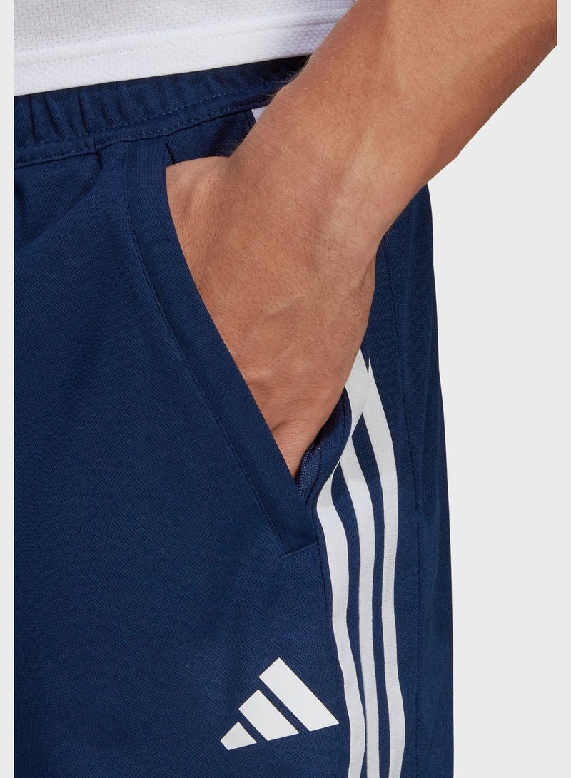 Adidas Train Essentials Piqué 3-Stripes Training Shorts  - Image 3