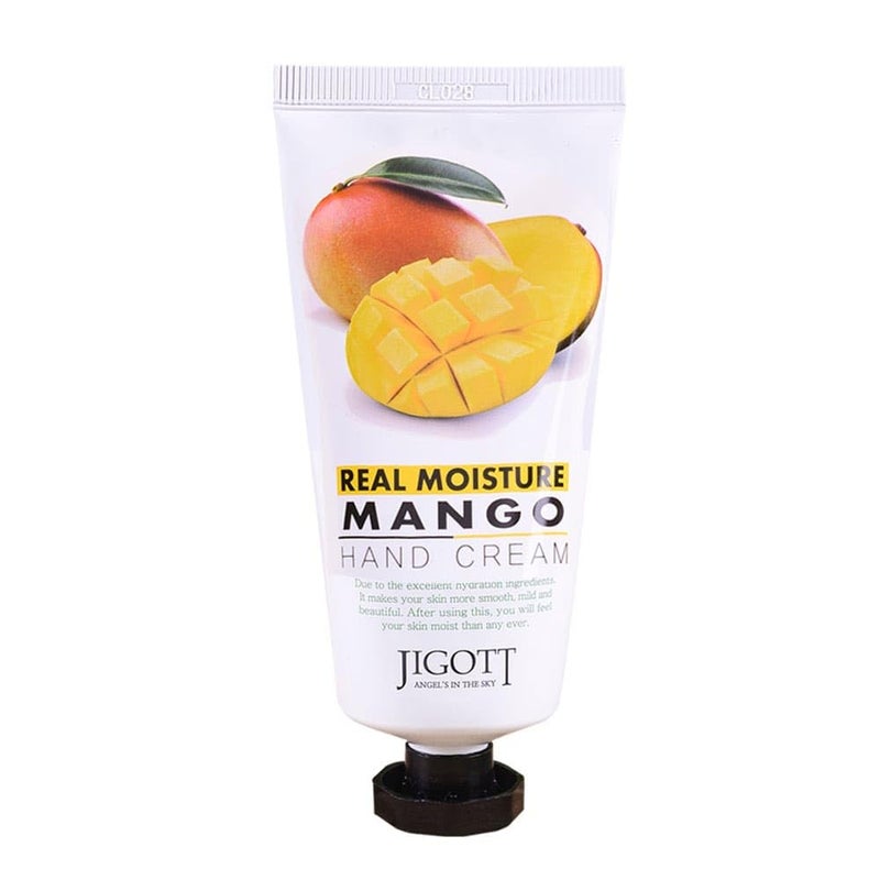 Real Moisture Mango Hand Cream 100ml338floz  Excellent Hydration Hand Cream Mango