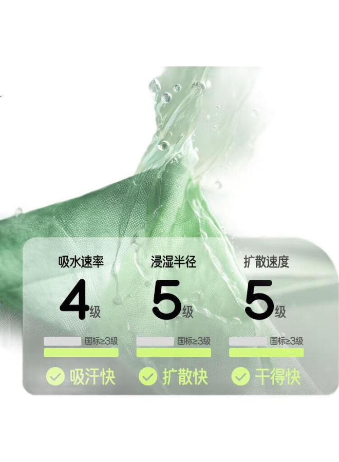 Beneunder Kids Short Sleeve Cotton Feel Quick Dry Sports T-Shirt Dr992 Light Blue 130 - Image 2