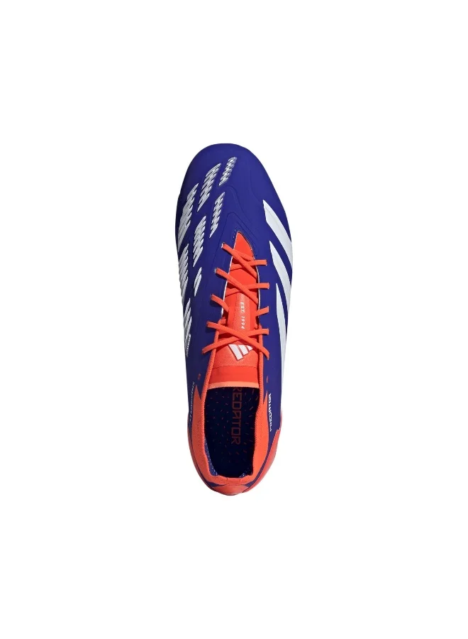 adidas حذاء كرة قدم بريداتور إليت FG أزرق للجنسين 6