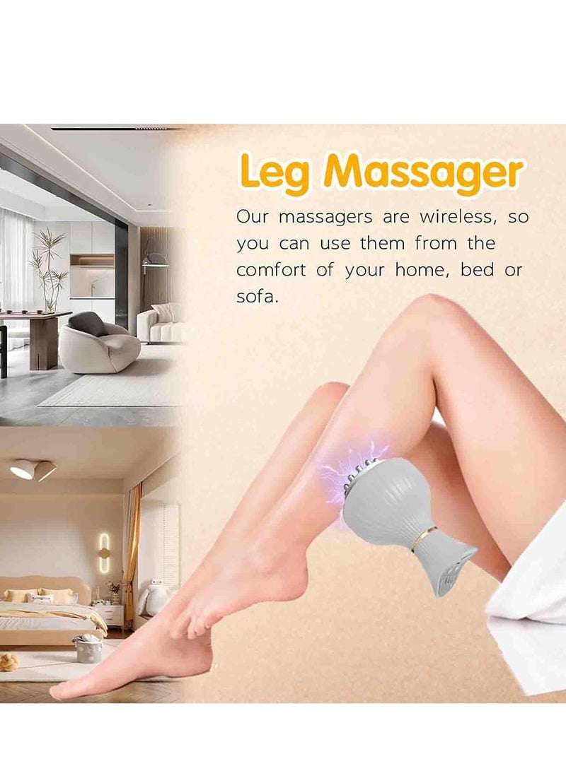 Massager,Cleanse - 4-In-1 Leg Massager,Nine Speed Adjustable,Electric Abdominal Massager,Handheld Massager Cordless,Cordless Leg Massager For Edema In Legs And Feet (1pc) - Image 5