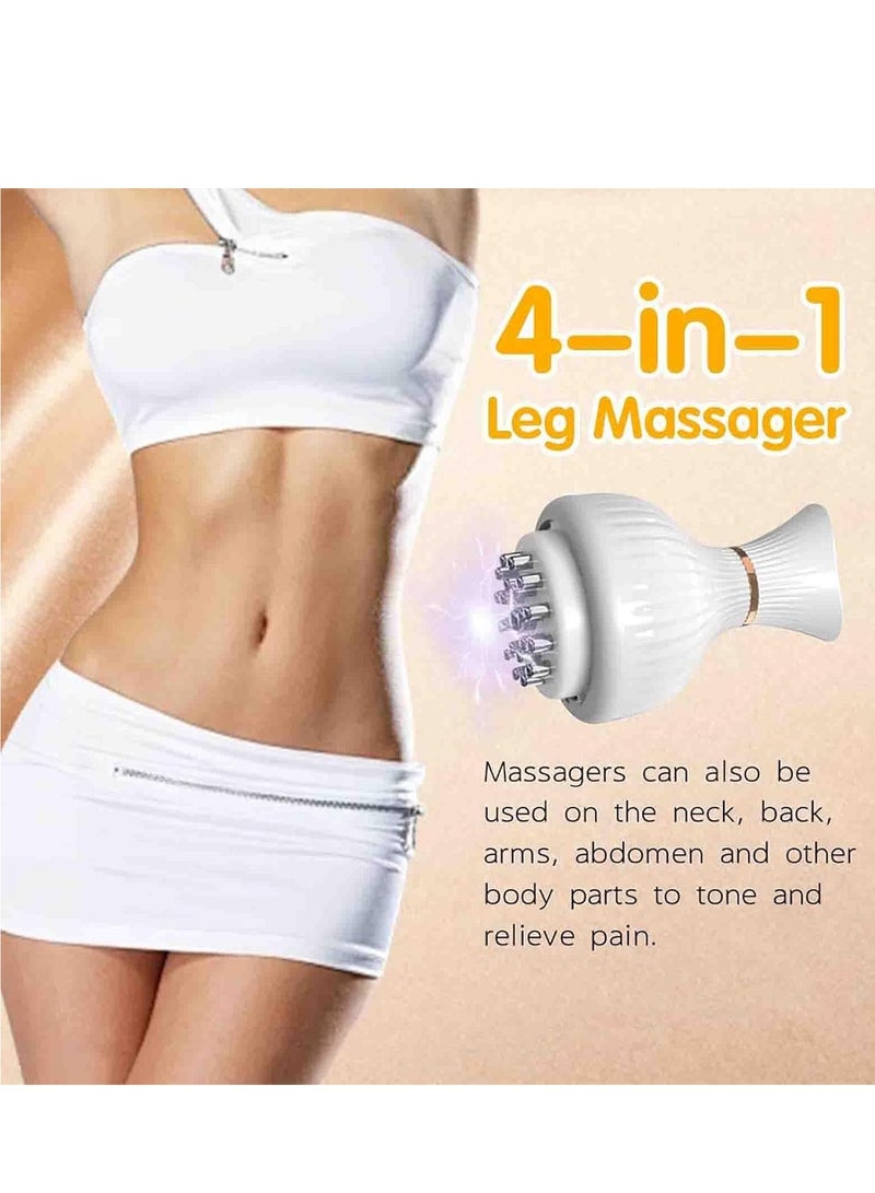 Massager,Cleanse - 4-In-1 Leg Massager,Nine Speed Adjustable,Electric Abdominal Massager,Handheld Massager Cordless,Cordless Leg Massager For Edema In Legs And Feet (1pc) - Image 2